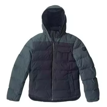 Timberland Fashion Simple Warm Hooded Goose Down Jacket Men Jacket Army-Green A1MM1-N19 S