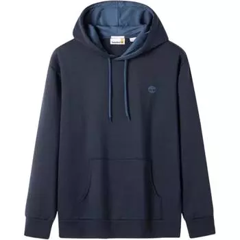 Timberland Fleece Lined Hooded Sweatshirt Men Tops Deep-Sapphire-Blue A5XV9-Z02 XL