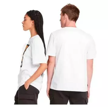 Timberland Футболка с коротким рукавом Stack Logo Colored S
