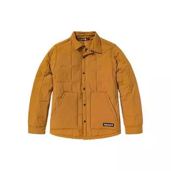 Timberland FW22 Solid Logo Polo Button Теплая куртка Мужская куртка Пшеница A5VSN-P47 XL