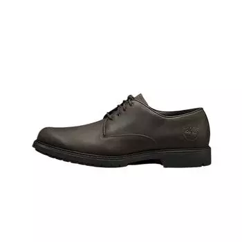 Timberland Genuine Leather Comfortable Versatile Dress Shoes Men Dress Shoes Dark-Brown 5550R 44