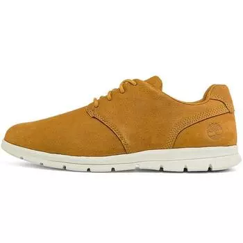 Timberland Graydon Top Grain Leather Удобные модные прочные водонепроницаемые дышащие легкие низкие повседневные туфли Женские кроссовки Пшеничный A411H 43