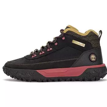 Timberland Greenstride Motion Fabric Top Layer Leather Trending Universal Non-Slip Breathable Mid Top Outdoor Functional Shoes Men Shoes Black A6AGRM 43