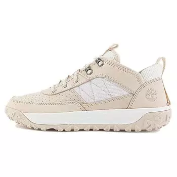 Timberland Greenstride Motion Lace-Up Durable Low-Top Hiking Shoes Женские походные ботинки Light-Beige A2AVJW 36