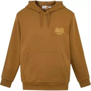Timberland Hooded Casual Pullover Comfortable Sweatshirt Men sweatshirt Dark-Wheat A43J5-EH2 XS