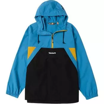 Timberland Hooded Pullover Comfortable Long Sleeve Jacket Men Jackets Blue Black A2BUU-CZ9 M