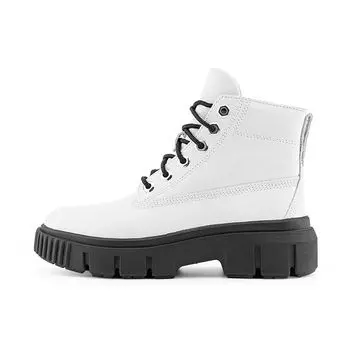 Timberland Кожаные прочные повседневные универсальные короткие уличные ботинки женские ботинки белого цвета A41ZW-100 37