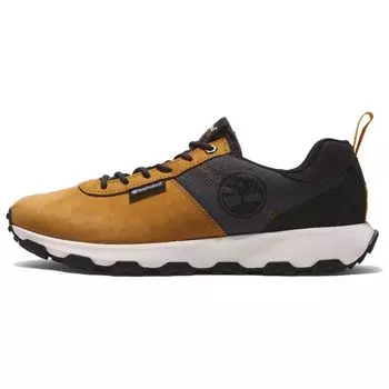 Timberland Кроссовки Winsor Trail Leather Non-Slip Durable Low-Top Sports Casual Shoes Men sneakers Black Brown A5TRV 44.5