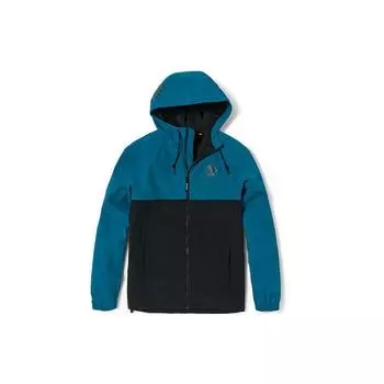 Timberland Куртка с капюшоном и цветным принтом логотипа, мужская куртка Lyon-Blue A2CEF-CE2 XL
