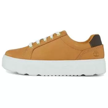Timberland Laurel Court Low Lace Up Comfortable Versatile Slip Resistant Durable Low Top Sneakers Women sneakers Orange A64GZ754 39