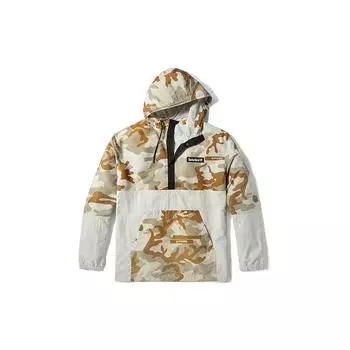 Timberland Легкий свитер с капюшоном, мужской топ, камуфляж белого песочного цвета A2FNU-BU2 M