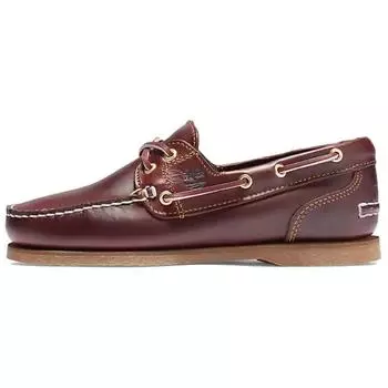 Timberland Lightweight Comfortable Round Toe Loafers Women Loafers Brown TB072333214 39.5