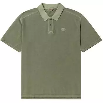 Timberland Loose Breathable Versatile Short Sleeve Polo Shirt Men tops Army-Green A42D5-590 XL