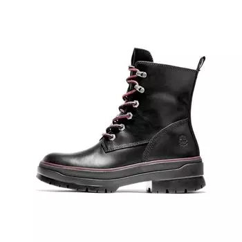 Timberland Malynn Top Grain Leather Водонепроницаемые прочные высокие уличные ботинки женские ботинки черного цвета A2D6A015 39