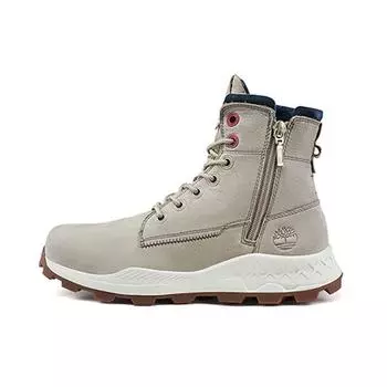 Timberland Мужские рабочие ботинки Brooklyn Casual Durable High-Top Work Boots Light-Brown A41AMW 43