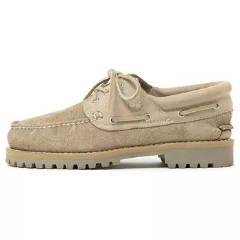 Timberland Nonnative X 3-Eye Slip Anti-Product Прочные Удобные Модные Универсальные Туфли-лодочки Мужские Туфли Светло-бежевого цвета A6BKV-X19 43