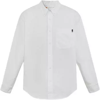 Timberland Outdoor Casual Breathable Long Sleeve Shirt Men shirts White A692U-A94 M