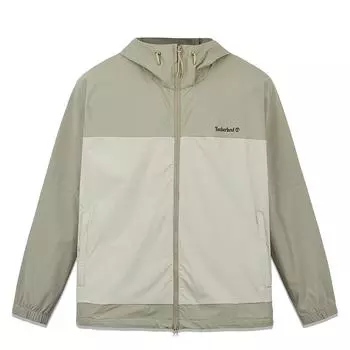 Timberland Outdoor Casual Water-Resistant Loose Fit Waterproof Sun-Proof Jacket Men jackets Sand A416FCY2 XS