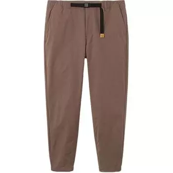 Timberland Outdoor Lightweight Versatile Waterproof Windproof Solid Color Elastic Waist Mid-Rise Cuffed Casual Pants Men pants Chocolate A6Y7P-BK0 L