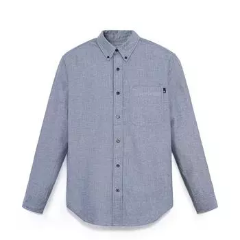 Timberland Outdoor Long Sleeve Casual Breathable Shirt Men shirts Deep-Sapphire-Blue A692U-B68 M