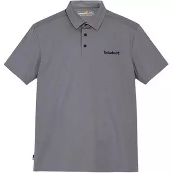 Timberland Outdoor Quick-Dry Casual Cool Breathable Loose Short Sleeve Polo Shirt Men tops Meteorite A5NXG-EOM XL