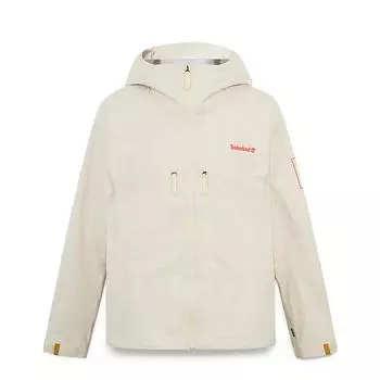 Timberland Outdoor Single-Layer Hooded Waterproof Windbreaker Men Jackets Light-Brown A41SF-EFL XL