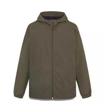 Timberland Outdoor Slim Fit Hooded Jacket Urban Life Travel Commuting Waterproof Windproof Men Jacket Army-Green A2GUSA58 XS