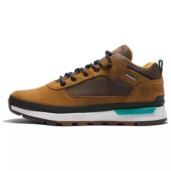 Timberland Полевые походные кроссовки из ткани и кожи для активного отдыха с функцией амортизации и нескользящей подошвой, мужские кроссовки коричневого цвета A5S5KDQ8 41.5