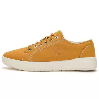 Timberland Повседневные нескользящие прочные дышащие легкие низкие парусиновые туфли мужские кроссовки пшеничного цвета A5P48W 43