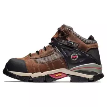 Timberland Pro Shock Absorbing Durable Low Top Outdoor Functional Shoes Men Shoes Brown Black TIM-91696214 39