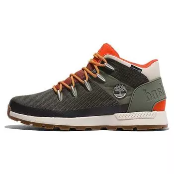 Timberland Прочная нескользящая функциональная обувь среднего размера для отдыха на открытом воздухе, мужская обувь, цвет армейский зеленый A61KR991 43.5
