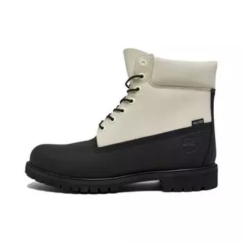 Timberland Прочные амортизирующие ботинки средней высоты для отдыха на открытом воздухе мужские ботинки черные белые A5YQW001 42