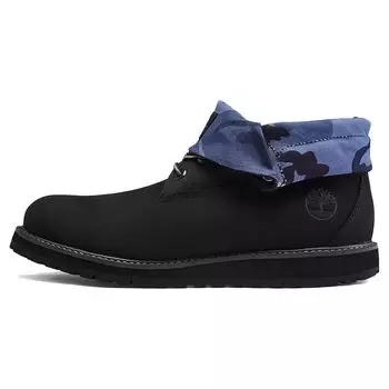 Timberland Прочные амортизирующие классические удобные водонепроницаемые ботинки с откидным верхом, мужские ботинки черного цвета A2DUV 43.5
