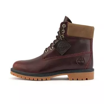 Timberland Прочные Нескользящие Удобные Модные Ботинки для Активного Отдыха Мужские ботинки Бордовый A41MWEIW