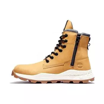 Timberland Прочные, удобные, высокие рабочие ботинки серии Brooklyn, мужские ботинки пшеничного цвета A2J1E231 40