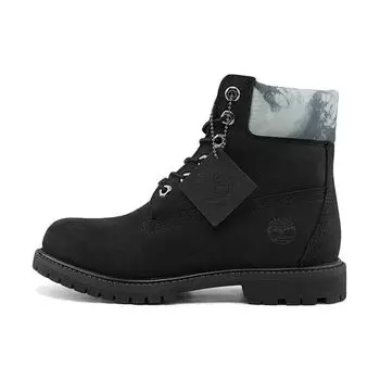 Timberland Прочные водонепроницаемые рабочие ботинки средней длины женские ботинки черного цвета A2ESH 37