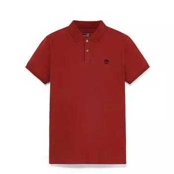 Timberland Regular Series Outdoor Casual Loose Breathable Embroidered Logo Short Sleeve Polo Shirt Men Polo Shirts A2EPMEOD M