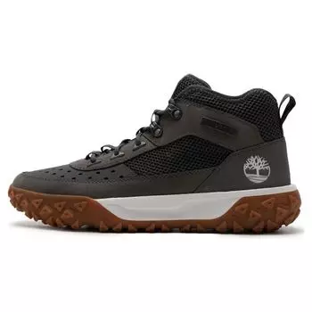 Timberland Round Toe амортизирующие нескользящие походные ботинки среднего размера мужские походные ботинки темно-серые A6A98Y55 43