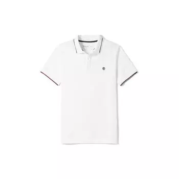 Timberland Рубашка поло Slim Fit с коротким рукавом для мужчин, белая A1ZK3100 XXL