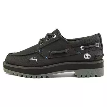 Timberland Samuel Ross X Fabric Низкие повседневные туфли Женские туфли Черные A66XFW 37