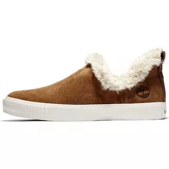 Timberland Skyla Bay Warm Non-Slip Casual Low-Top Sneakers Women sneakers Brown Yellow A2CDJ643 39