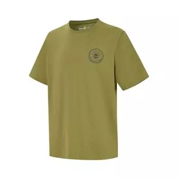 Timberland Speed-Graphic Crew Neck Sports Casual Short Sleeve T-Shirt Men Tops Army-Green A2NZ1-V46 L