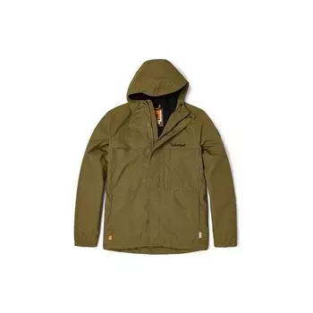 Timberland Spring Lightweight Slim Fit Three-In-One Outdoor Hiking Waterproof Jacket Unisex Jacket Dark-Olive-Green A695W-302 XS