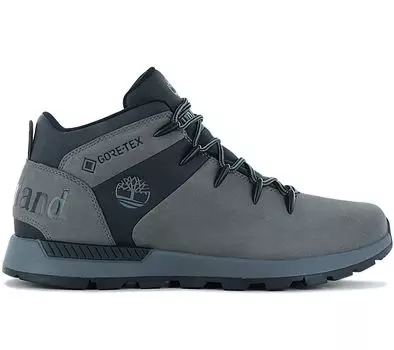 Timberland Sprint Trekker Mid LC WP - GORE-TEX - Мужские зимние ботинки Кожаные серые ботинки TB0A6D71 ORIGINAL EU 44 US 10 серый