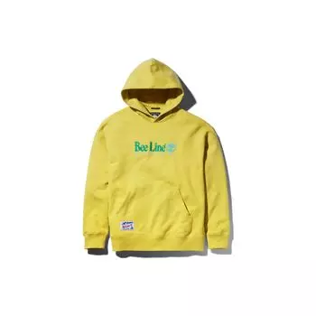 Timberland SS23 Толстовка с капюшоном и вышитыми буквами, длинный рукав, мужская толстовка, желтый цвет TB0A2FRV333 M