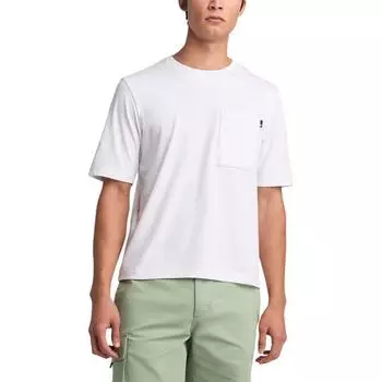 Timberland SS25 Moisture Wicking Quick Dry Crew Neck Short Sleeve T-Shirt Men T-Shirts White A641C-100 M