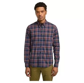 Timberland Stretch Poplin Check рубашка с длинным рукавом L
