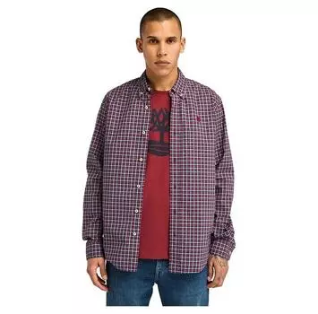 Timberland Stretch Poplin Gingham рубашка с длинным рукавом L
