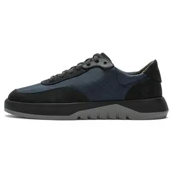 Timberland Supaway Canvas Outdoor Casual Warm Non-Slip Durable Lightweight Low-Top Sneakers Men sketches Black Blue A2MKRW 41
