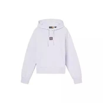 Timberland Свитшот с логотипом и однотонной нашивкой, женские топы, фиолетовый A5SX2-EG3 L